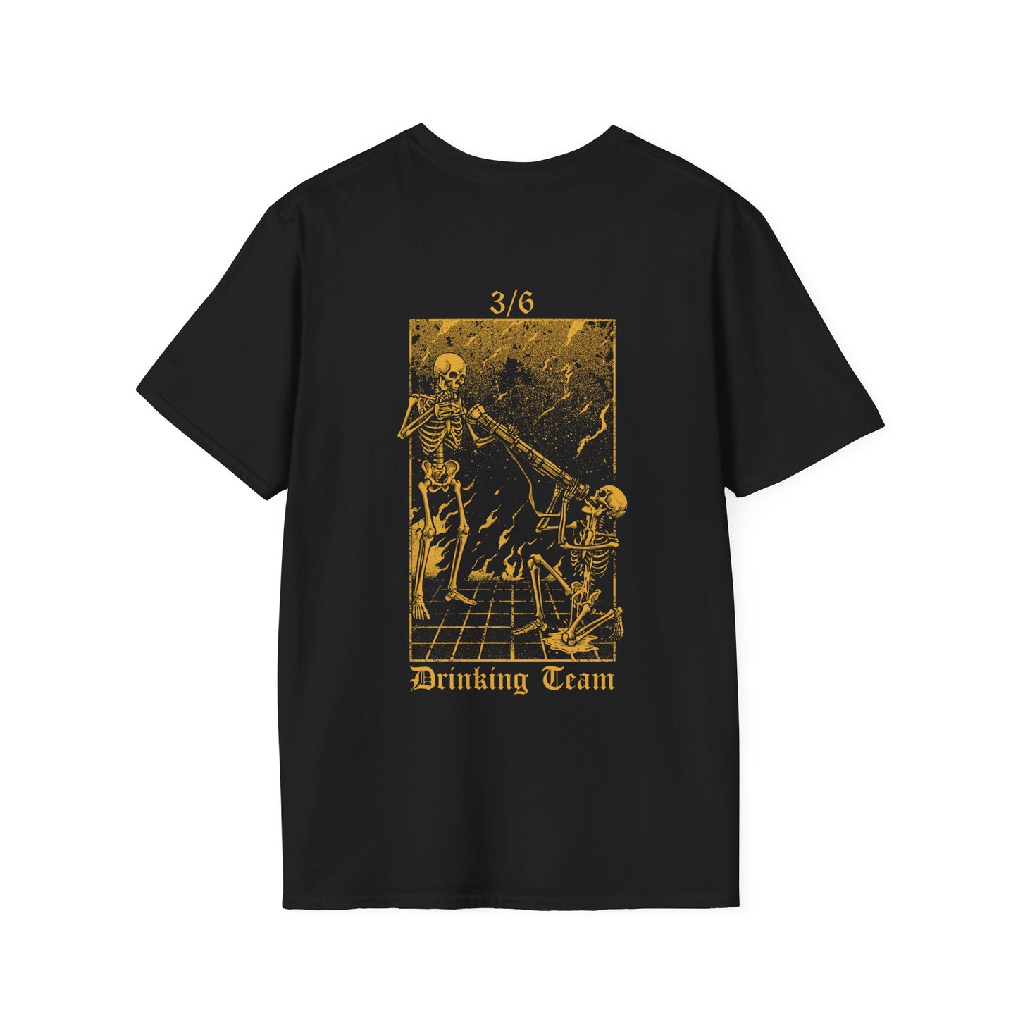 3/6 Tube Drinking Team T-shirt