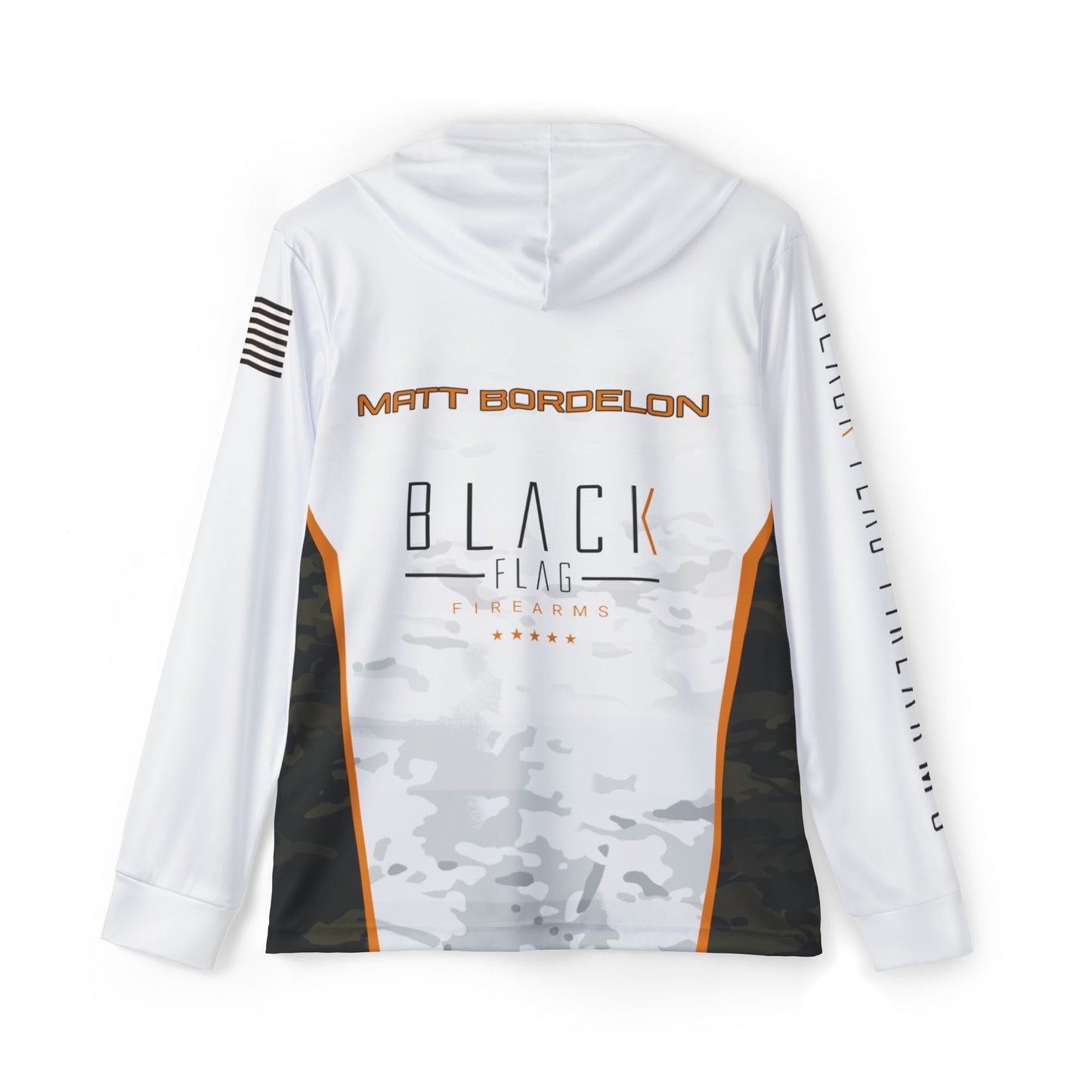 Matt Black Flag Firearms Warmup Hoodie