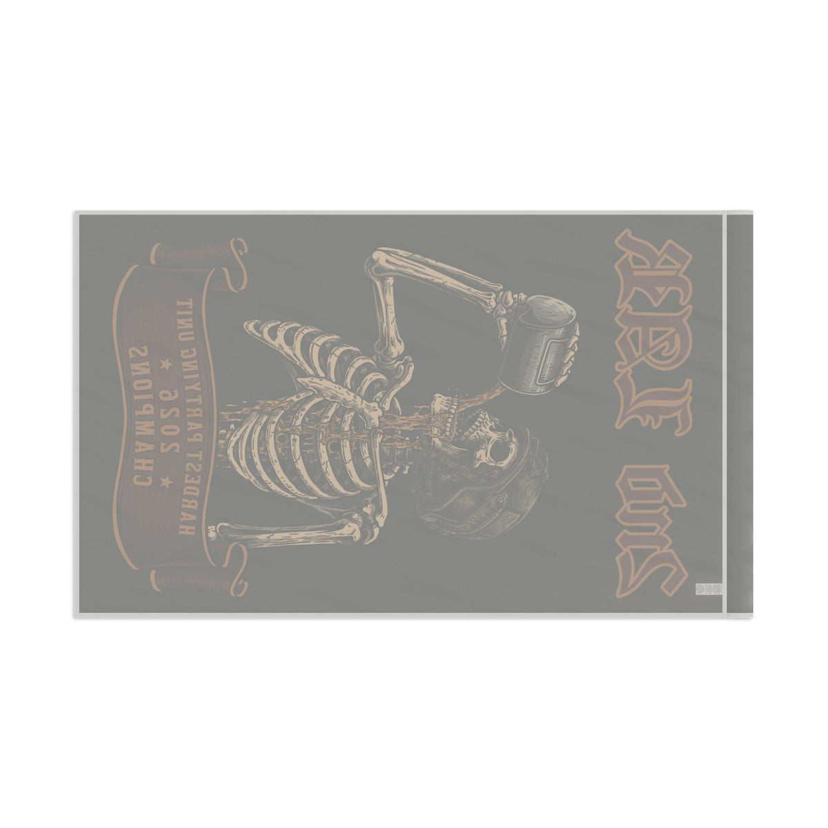 2026 Hardest Partying Unit Champions Flag