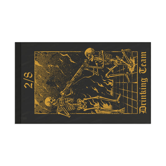 2/8 Tube Drinking Team Flag