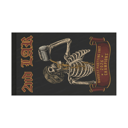2026 Hardest Partying Unit Champions Flag