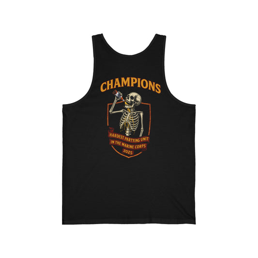 3/5 Hardest Partying Unit Tank Top