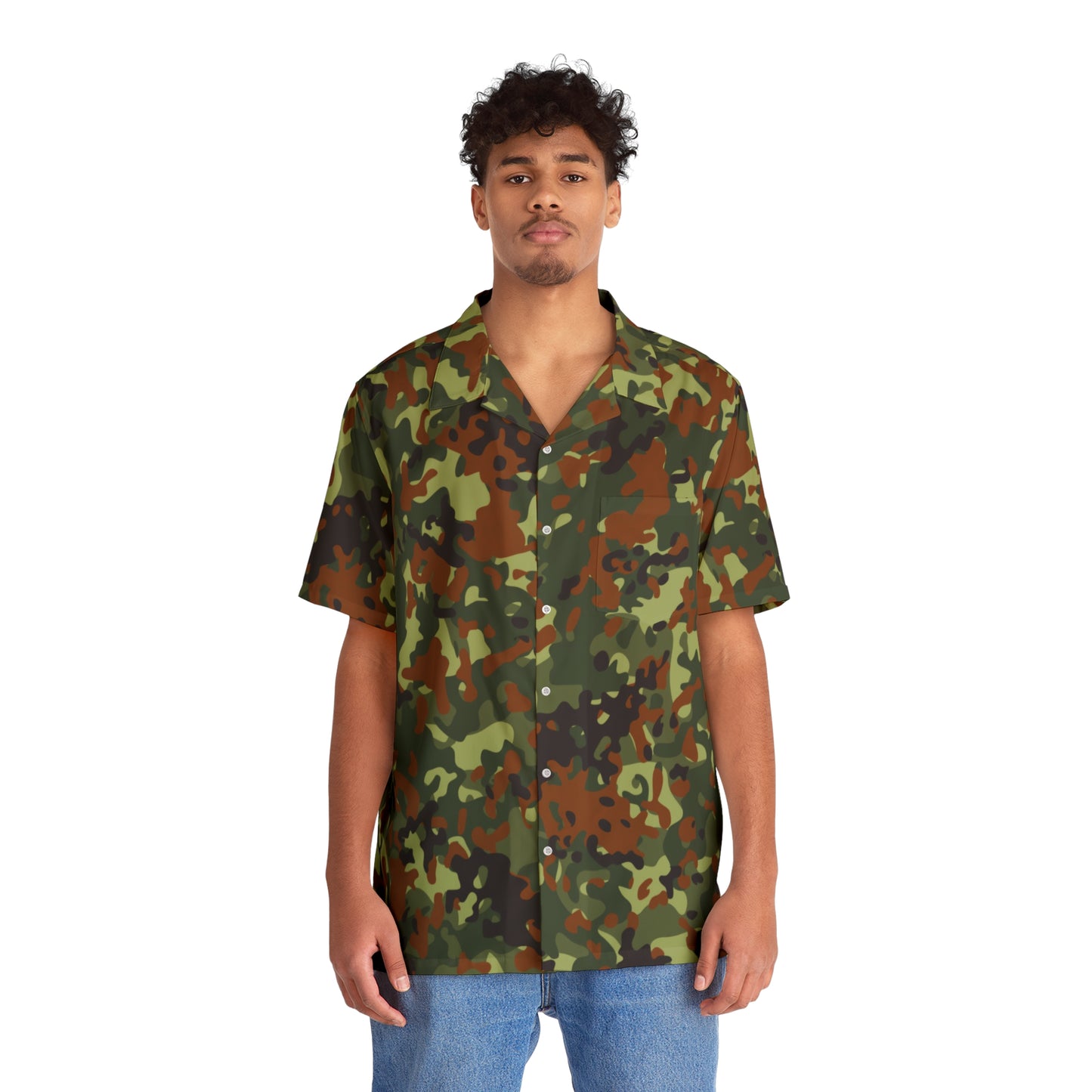 Flecktarn Hawaiian Shirt