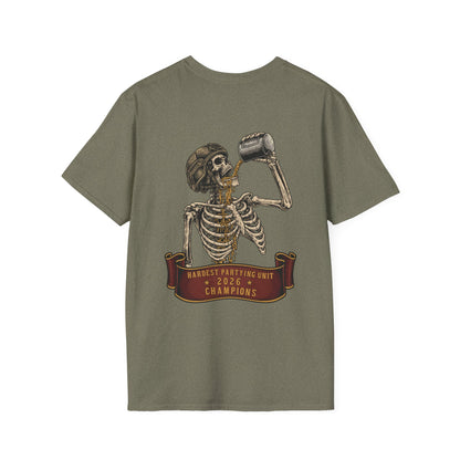 2nd LAR Hardest Partying Unit 2026 Champions T-shirt