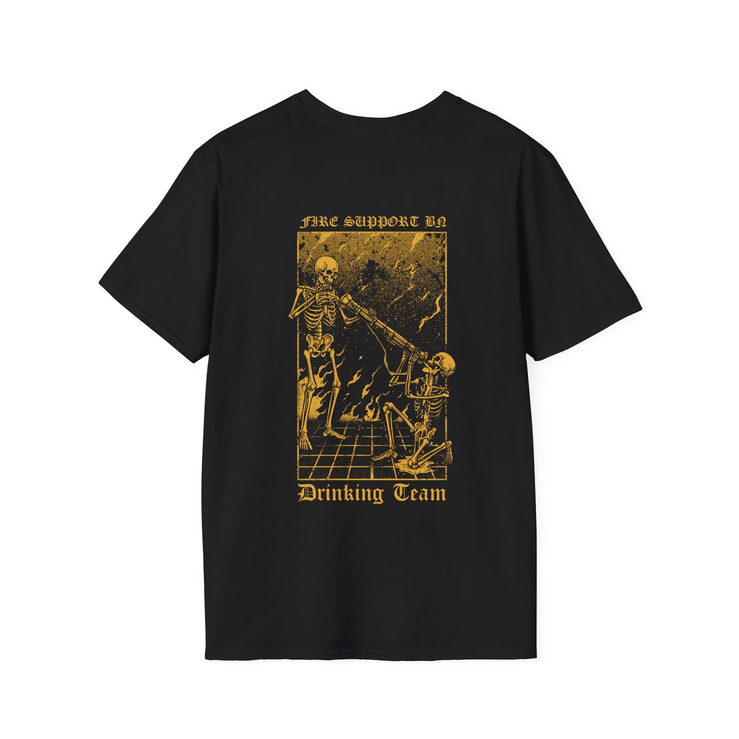 Fire Support Bn Tube Drinking Team T-shirt