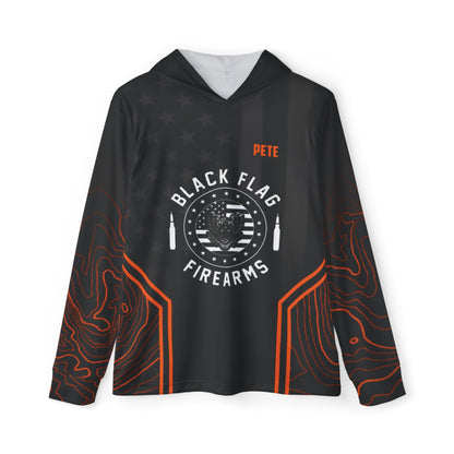 Pete Black Flag Firearms Warmup Hoodie
