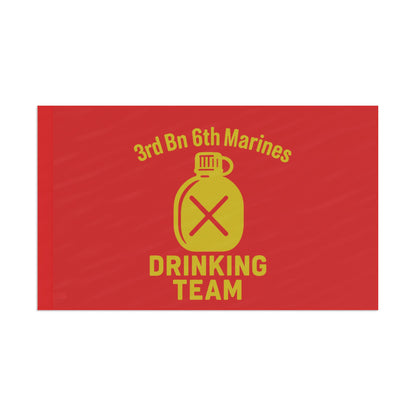 3/6 Drinking Team Flag