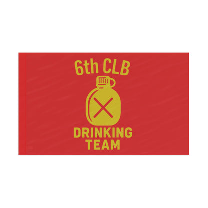 6th CLB Drinking Team Flag