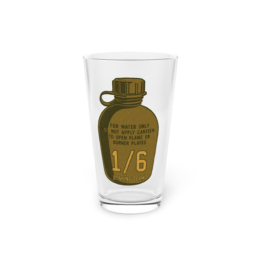 1/6 Drinking Team Pint Glass