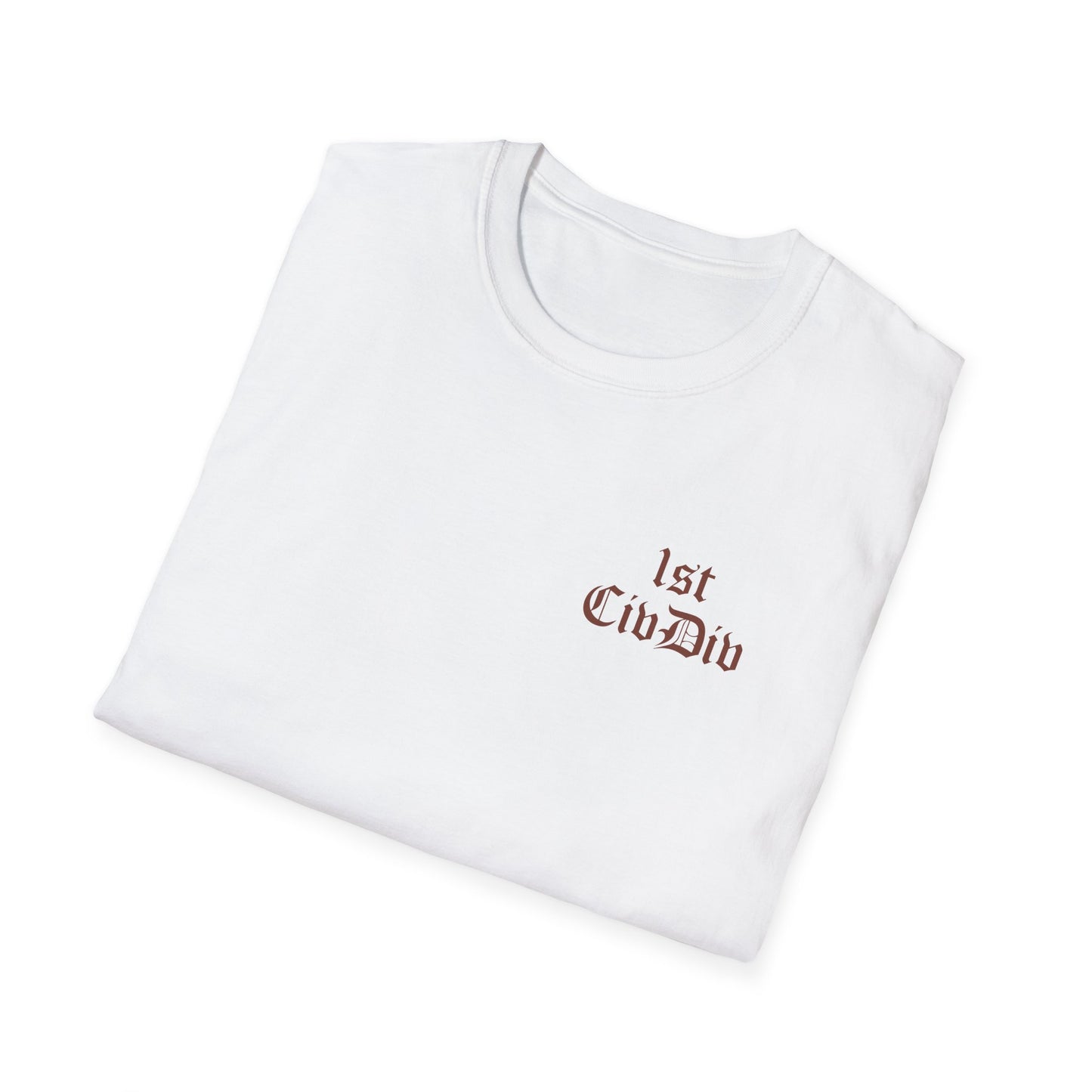 1st CivDiv Drinking Team T-shirt