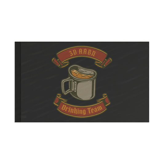3D AABN Drinking Team Flag 26