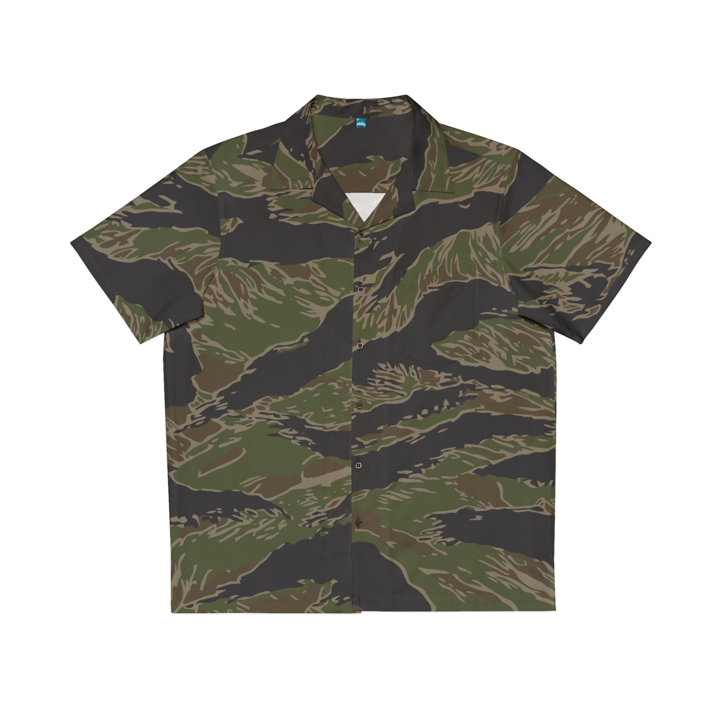 Tiger stripe Hawaiian Shirt