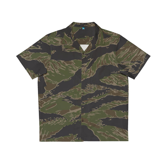 Tiger stripe Hawaiian Shirt