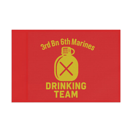 3/6 Drinking Team Flag