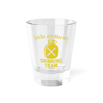 2/4 Drinking Team Shot Glass
