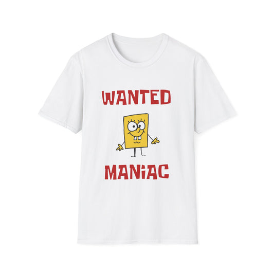 Wanted Maniac t shirt