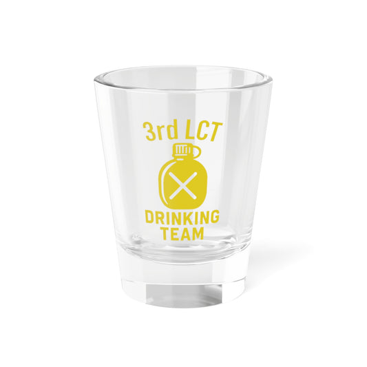 3rd LCT Drinking Team Shot Glass