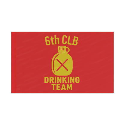 6th CLB Drinking Team Flag