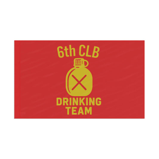 6th CLB Drinking Team Flag