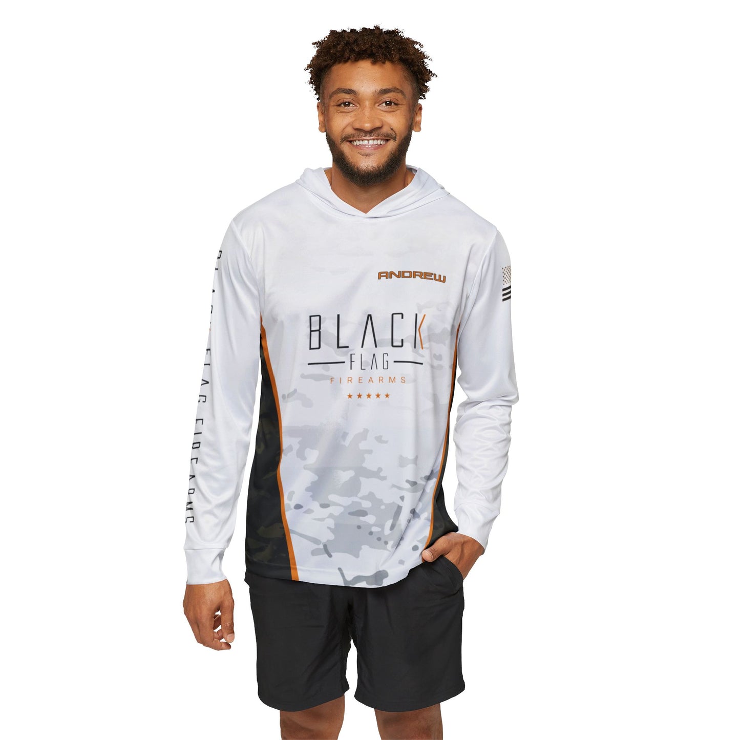 Andrew Black Flag Firearms Warmup Hoodie