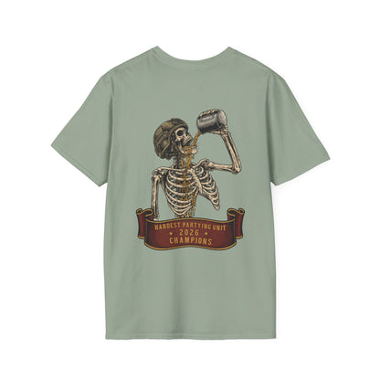 2nd LAR Hardest Partying Unit 2026 Champions T-shirt