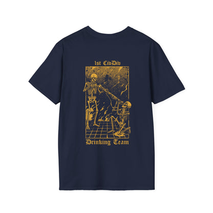 1st CivDiv Drinking Team T-shirt