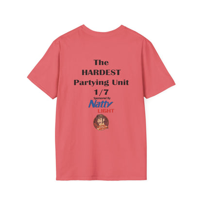 2020 Edition 1/7 Hardest Partying Unit Champions T-shirt