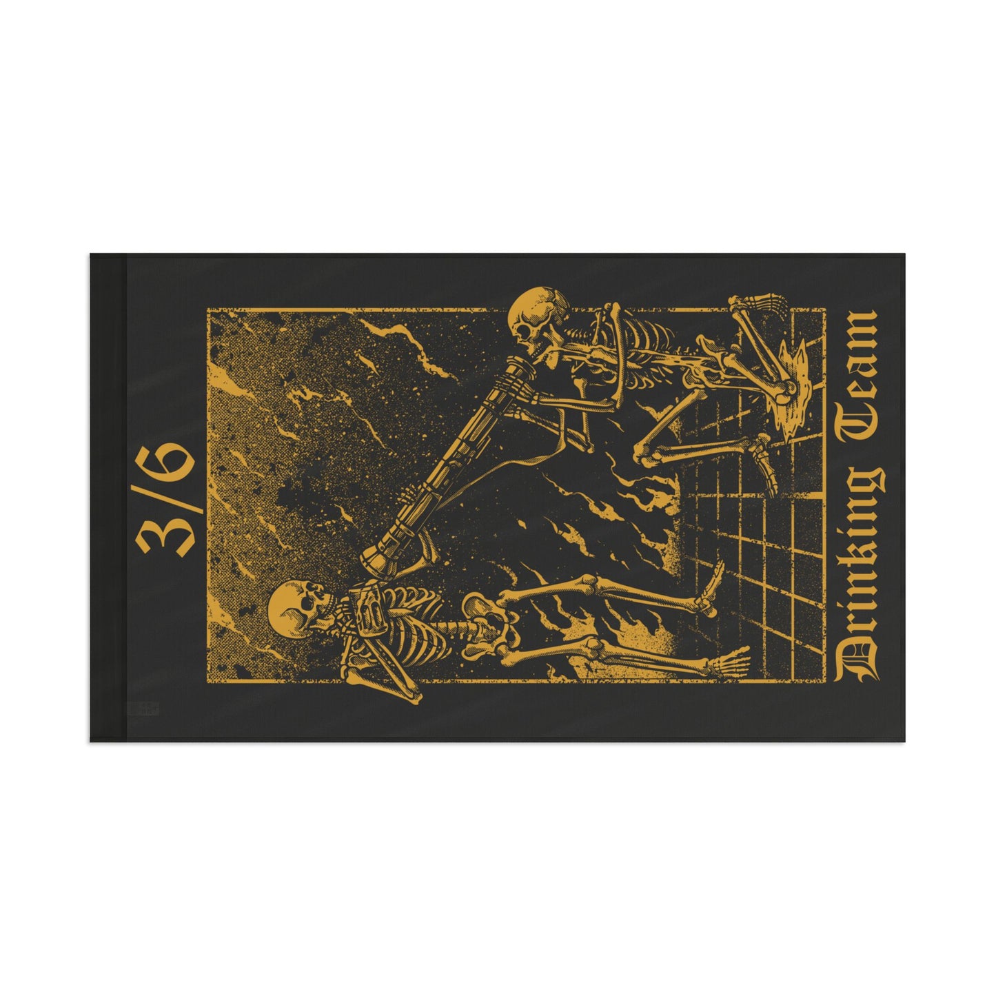 3/6 Tube Drinking Team Flag