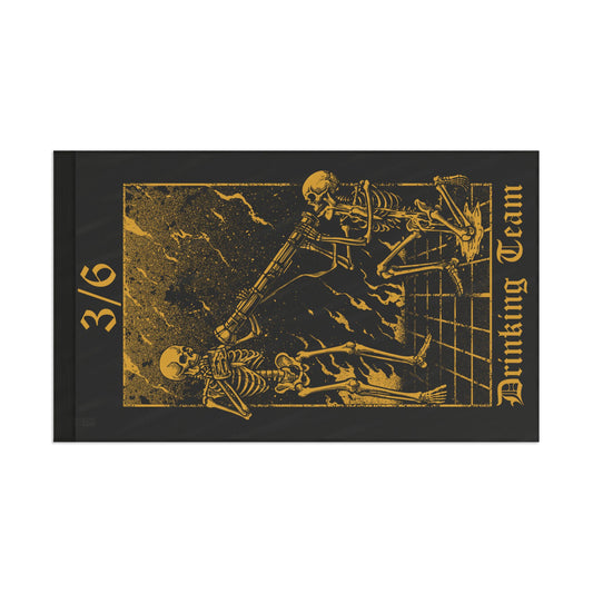 3/6 Tube Drinking Team Flag
